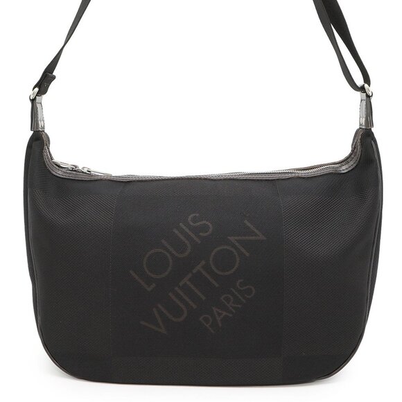 LOUIS VUITTON Black Damier Shoulder Bag - Picture 1 of 16